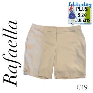 NWT Rafaella Dressy Shorts 22W (C19)